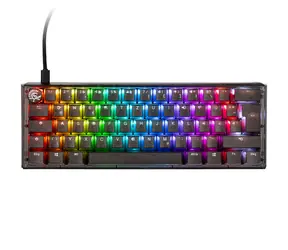 Ducky One 3 Aura Mini Cherry MX-Speed-Silver černá / herní klávesnice / podsvícená / mechanická / drátová USB-C / DE