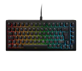 Ducky Tinker 75 Cherry MX-Speed-Silver černá / herní klávesnice / podsvícená / mechanická / drátová USB-C / DE