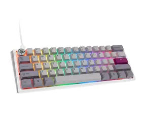 Ducky One 3 Mini Cherry MX-Blue šedá / herní klávesnice / podsvícená / mechanická / drátová USB-C / US