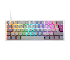 Ducky One 3 Mini Cherry MX-Brown šedá / herní klávesnice / podsvícená / mechanická / drátová USB-C / US