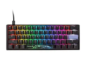 Ducky One 3 Classic Mini Cherry MX-Blue černá / herní klávesnice / podsvícená / mechanická / drátová USB-C / US