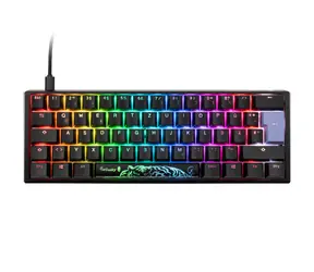 Ducky One 3 Classic Mini Cherry MX-Black černá / herní klávesnice / podsvícená / mechanická / drátová USB-C / DE