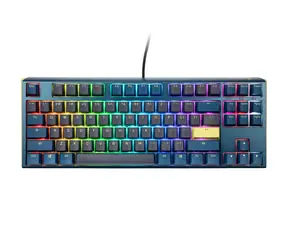 Ducky One 3 Daybreak TKL Cherry MX-Brown modrá / herní klávesnice / podsvícená / mechanická / drátová USB-C / US