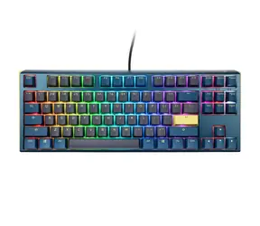 Ducky One 3 Daybreak TKL Cherry MX-Black modrá / herní klávesnice / podsvícená / mechanická / drátová USB-C / US