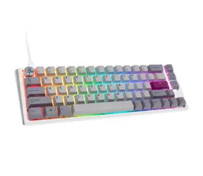 Ducky One 3 Cherry MX-Silent-Red šedá / herní klávesnice / podsvícená / mechanická / drátová USB-C / US