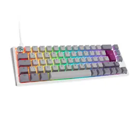 Ducky One 3 Cherry MX-Blue šedá / herní klávesnice / podsvícená / mechanická / drátová USB-C / DE