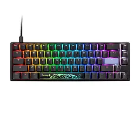 Ducky One 3 Classic Cherry MX-Silent-Red černá / herní klávesnice / podsvícená / mechanická / drátová USB-C / US