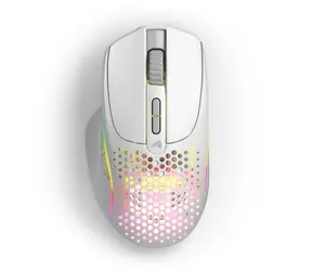 Glorious Model I 2 Wireless bílá / herní bezdrátová myš / 26000 DPI / BT + 2.4GHz + USB / 9 tlačítek / RGB