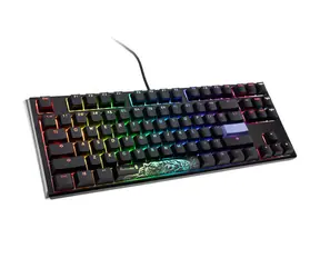 Ducky One 3 Classic TKL Cherry MX-Speed-Silver černá / herní klávesnice / mechanická / drátová USB-C / US