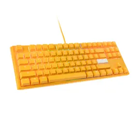 Ducky One 3 Yellow TKL Cherry MX-Speed-Silver žlutá / herní klávesnice / mechanická / drátová USB-C / US