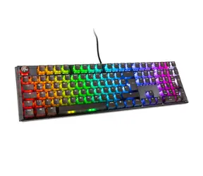 Ducky One 3 Aura Cherry MX-Brown černá / herní klávesnice / podsvícená / mechanická / drátová USB-C / DE