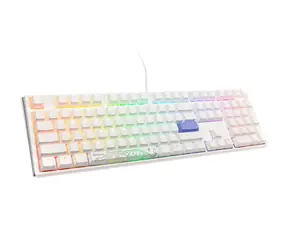 Ducky One 3 Classic Cherry MX-Speed-Silver bílá / herní klávesnice / mechanická / drátová USB-C / US
