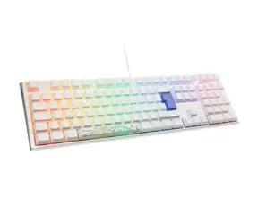 Ducky One 3 Classic Cherry MX-Speed-Silver bílá / herní klávesnice / podsvícená / mechanická / drátová USB-C / DE