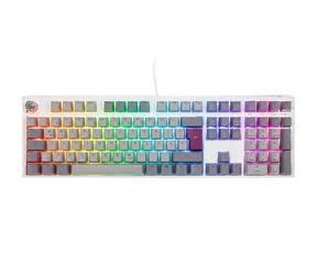Ducky One 3 Cherry MX-Silent-Red šedá / herní klávesnice / podsvícená / mechanická / drátová USB-C / DE