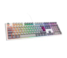 Ducky One 3 Cherry MX-Speed-Silver šedá / herní klávesnice / podsvícená / mechanická / drátová USB-C / DE