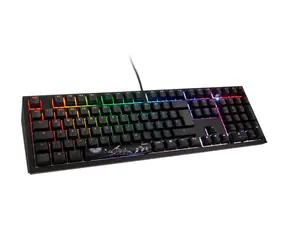 Ducky Shine 7 Cherry MX Speed-Silver černá / herní klávesnice / podsvícená / mechanická / drátová USB / DE