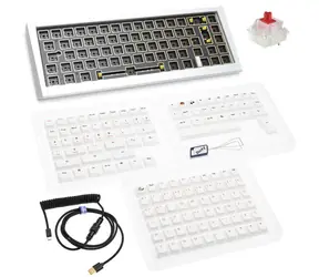 Ducky Outlaw 65 Barebone / RGB / ISO Layout / 1100g / stříbrná 