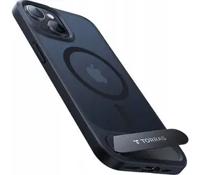 Torras UPRO Pstand ochranný kryt pro Apple iPhone 15 Pro Max černá