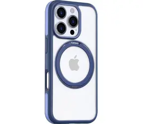 Torras Ostand R Fusion ochranný kryt pro Apple iPhone 16 Pro Max modrá
