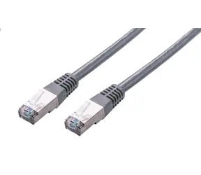 C-TECH patchcord Cat5e FTP 0.25 m šedá