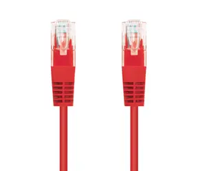 C-TECH patchcord Cat5e UTP 5 m červená