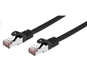 C-TECH patchcord Cat6 FTP 2 m černá