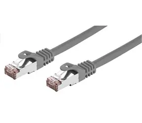 C-TECH patchcord Cat6 FTP 0.5 m šedá