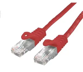 C-TECH patchcord Cat6 UTP 0.5 m červená
