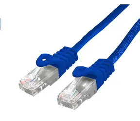 C-TECH patchcord Cat6 UTP 0.5 m modrá