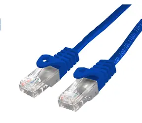 C-TECH patchcord Cat6 UTP 2 m modrá