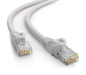 C-TECH patchcord Cat6 UTP 15 m šedá