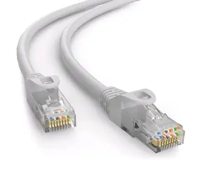 C-TECH patchcord Cat6 UTP 30 m šedá