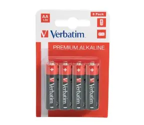 Verbatim 49503 Alkalické baterie AA (8ks) / 1.5V