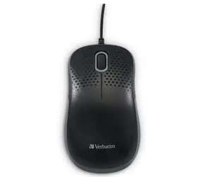 Verbatim 49024 Tichá optická myš černá / drátová / 1000DPI / USB-A / kabel 1.5m