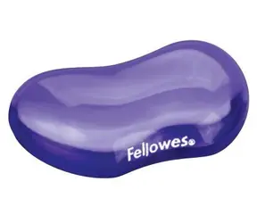 Fellowes CRYSTAL Gelová Podložka pod zápěstí fialová