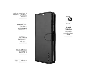 FIXED Opus Pouzdro typu kniha pro Realme 13+ 5G černá