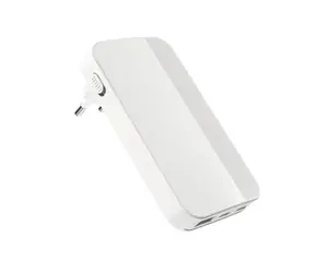 Epico UltraBoost Flat EA65B GaN bílá / 65W / síťový adaptér / 2x USB-C / 1x USB-A
