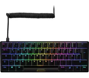 Sharkoon SKILLER SGK50 S4 černá / herní klávesnice / mechanická / drátová / RGB / Kailh Red spinač / DE