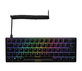 Sharkoon SKILLER SGK50 S4 černá / herní klávesnice / drátová / RGB / Kailh Red spinač / ES