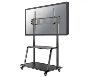 Neomounts NS-M4000BLACK černá / Držák monitoru / VESA 200×200-1000×600 / displej 60–105"/ nosnost 150kg / výška 137–153