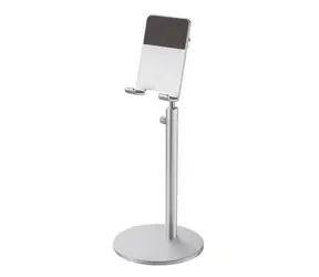 Neomounts DS10-200SL1 stříbrná / držák na mobilní telefony do 7" / Náklon 180° /  Hmotnost 300g