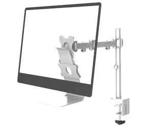 Neomounts FPMA-VESAMAC2127 Stříbrná / držák na hranu stolu / velikost 21.5"-27" / nosnost 15 kg 