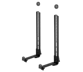 Neomounts AWL29-650BL1 černá / Vertikální držák na soundbar / hloubka 7.7-21.5 cm / Nosnost 15kg