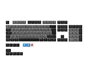 Sharkoon SKILLER SAC20 S4 černá / keycap / 115 kláves / DE