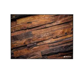 Sharkoon SKILLER SFM12 Wood hnědá / podložka pod židli / 140x100cm 
