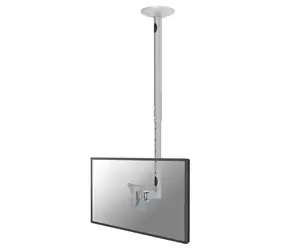 Neomounts FPMA-C050SILVER stříbrná / držák monitoru na strop / velikost 10-30" / VESA 50x50 - 100x100 / nosnost 20 kg