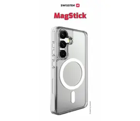 SWISSTEN CLEAR JELLY MagStick Pouzdro pro SAMSUNG S931B GALAXY S25 5G transparentní