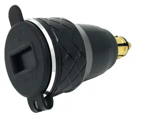 Interphone DIN adaptér s 2 x USB výstupem pro motocykly max. 4.2 A černý