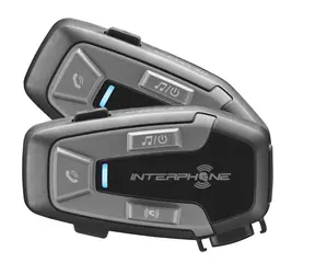 Interphone Bluetooth headset pro uzavřené a otevřené přilby U-COM6R Twin Pack