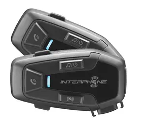 Interphone Bluetooth headset pro uzavřené a otevřené přilby U-COM7R Twin Pack